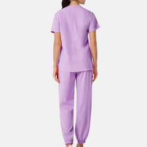 Ensemble de blouses médicales tissées pour femmes – Uniforme d'infirmière pour hôpital - Product Image 4
