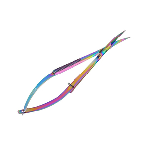 Ciseaux à cuticules en acier inoxydable de haute qualité, personnalisés, à pointe fine, pour la beauté et les sourcils, service OEM - Product Image 6