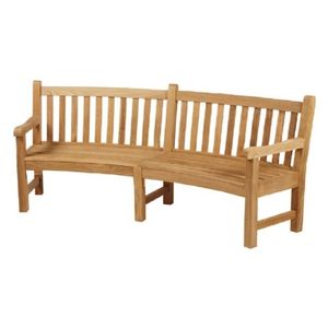 Banc en teck d'extérieur fabriqué en Indonésie - Product Image 1