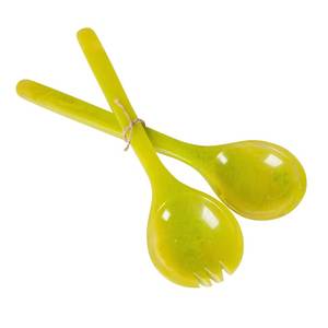 AUREVIA CRAFTS Cuillères à salade en résine design, faites à la main, écologiques, compatibles lave-vaisselle, micro-ondes et four, ustensiles de cuisine - Product Image 5
