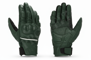 ถุงมือมอเตอร์ไซค์หนังแท้ หน้าจอสัมผัสได้ คุณภาพพรีเมียม ประสิทธิภาพสูง ป้องกันการลื่นไถล พร้อมแผ่นป้องกันข้อนิ้ว - Product Image 4