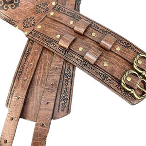 Cinturón de Cuero Warrior de Primera Calidad, Ajustable, Diseño Personalizado con Impresión, Proveedor Mayorista - Product Image 3