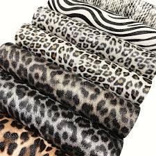 Popular Tela de Cuero Sintético PU con Estampado de Leopardo Metalizado para Bolsos DIY, Pendientes, Lazos y Manualidades - Product Image 5