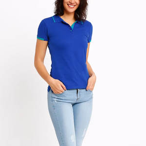 Nueva Camiseta Polo Estampada para Mujer, 100% Algodón, Personalizada, de Algodón y Poliéster, Manga Corta, Informal, para Golf, de Alta Calidad - Product Image 2