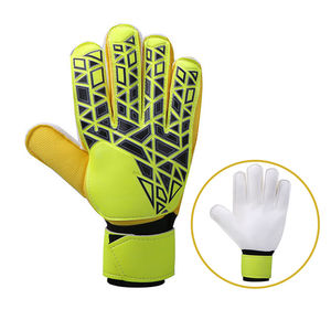 Gants de gardien de but en microfibre, durables, imperméables, professionnels, unisexes, protection des doigts, vente en gros, personnalisables - Product Image 6