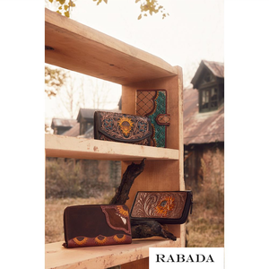 กระเป๋าคลัทช์หนังวัวสามพับทำมือสำหรับงานช่างและแกะสลัก - Product Image 4