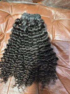 Cheveux Indiens Naturels Bruts 100% Authentiques Grade 15A, Ondulés, Vierge, Style Body Wave, Paquets de Tissage de Cheveux Humains avec Ondulations Profondes - Product Image 2