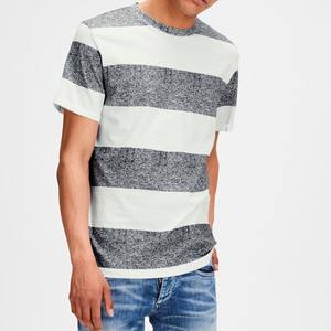 Fabricant pakistanais Vente en gros T-shirt décontracté bicolore 100% coton personnalisé pour homme Dernière conception Unisexe Oversize à durée limitée - Product Image 3