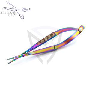 Herramienta de Manicura Profesional de Alta Calidad con Logotipo Personalizado, Cuchillas Curvas de Acero Inoxidable con Resorte, Mango de Plástico Resistente y Afilado - Product Image 1