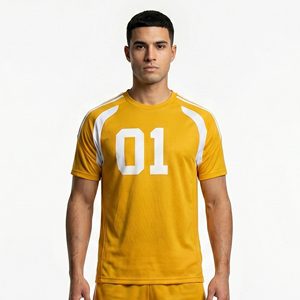 เสื้อฟุตบอลขายส่งสำหรับผู้ชาย เสื้อกีฬา เสื้อฟุตบอลพรีเมียมสำหรับผู้ชาย เสื้อฟุตบอลแบบสั่งทำพร้อมหมายเลขทีม เสื้อฟุตบอลชายแบบซับลิเมชั่น - Product Image 6