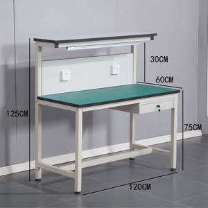 Workshop Heavy Duty Industrial Work <b>Bench</b> Garage Mechanical <b>Tool</b> Table Work Station - Product Image 2