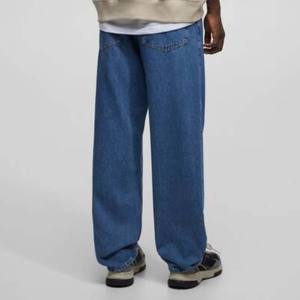 Vaqueros Rectos Personalizados de Moda para Hombre, de Poliéster y Algodón Ecológicos, Estilo Urbano, Ajustados, Desgastados, con Cierre de Cordón - Product Image 4