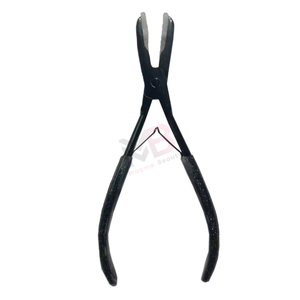 Stainless Steel Hair Extension <b>Tape</b> <b>Micro</b> Beads Link Tool Pliers Smooth Grip Waterproof Apply Classic Style Hot Sale Commercial - Product Image 1