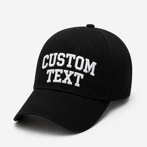 Custom High Quality 100% Cotton 5 Panels 3D Embroidery Logo Custom Trucker Hat Baseball <b>Cap</b> <b>Men</b> Fashion Sport <b>Cap</b> - Product Image 4