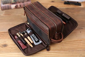 Precio al por mayor: Peine para el cabello de secado rápido, Bolsas de cosméticos de cuero para maquillaje, Almacenamiento elegante para productos de belleza, Bolsa de cosméticos de cuero de alta demanda - Product Image 4
