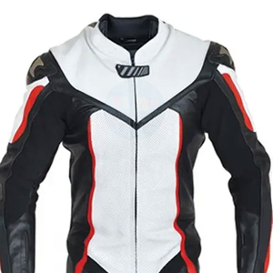 Hot Sale Latest Design Waterproof Windproof Motorbike Suits Genuine Leather Custom Logo Design OEM Service Made in Pakistan - Product Image 3
