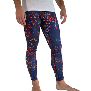 Low Price New Casual Fitness Slim Fit Custom Breathable Elastic Waist Full Length Running Men's <b>Leggings</b> High Quality Sports - Product Image 1