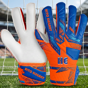 Nouveauté : Gants de gardien de but en latex allemand de qualité supérieure, haute adhérence, avec sangle en latex et coupe négative - Product Image 3