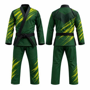 Uniforme de karaté personnalisé imprimé sur le devant en polyester et coton, séchage rapide, respirant, léger, pour adultes - Product Image 6