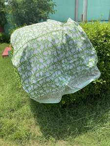 Sarong en coton floral bohème imprimé à la main, style indien, paréo de plage pour femme, idéal pour les croisières et les vacances. - Product Image 2