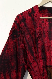 Kimono de corbata y tinte recién llegado | Kimono de tinte degradado | Ropa de salón de Albornoz | Kimono de algodón de Bata de noche para mujer - Product Image 2