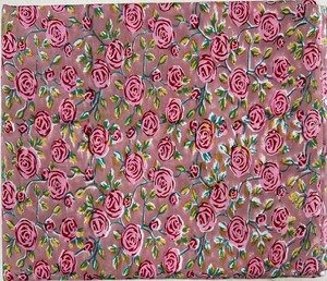 Pure Cotton Rapid Hand Block Print Fabric for Dresses Kurtis and Home Furnishing Soft Breathable Traditional Printed Textile - Product Image 4
