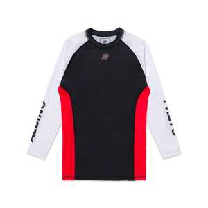เสื้อรัดกล้ามเนื้อ MMA พิมพ์ลายตามสั่งสำหรับผู้ชาย เสื้อบีเจเจ สำหรับการต่อสู้แบบกราปลิง แห้งเร็ว ระบายอากาศดี ขายส่ง - Product Image 3