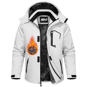 Heavy Duty <b>Winter</b> Ski <b>Jacket</b> <b>Waterproof</b> And Breathable Snow Coat Insulated Design For Optimal Performance In Snow Sports Gear - Product Image 1