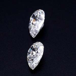 Par de Diamantes Cultivados en Laboratorio con Corte Pera, 1 Quilate, Certificados por IGI, Piedras Sueltas para Pendientes, Anillos de Compromiso, Joyería de Boda, Regalo - Product Image 2