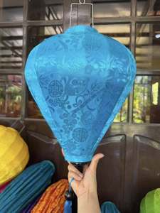 Bulk Natural Large Diameter Outdoor Traditional Silk Lantern <b>String</b> Light Decor Supplier Vietnam - Product Image 3