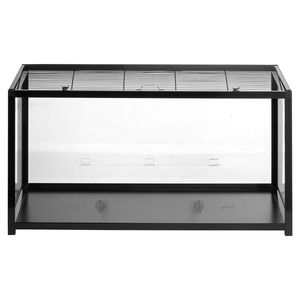 Jaula Transparente de 360 Grados para Hámsteres, Hábitat Ventilado para Pequeños Animales, 37.8 x 18.5 x 21.7 Pulgadas, para Ratones y Hámsteres - Product Image 1