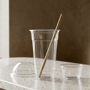 Vasos Desechables de PET Transparente de Pared Simple QUANG QUAN de 16/22/24 oz, con Tapas de 95 mm de Diámetro, para Té, Café, Bebidas, Fiestas y Comida para Llevar - Product Image 1