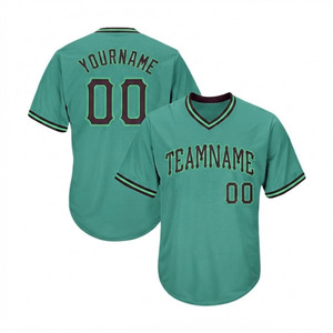 Camiseta de Béisbol Económica, Duradera, Transpirable, Antiarrugas, Antibacteriana, Diseño Deportivo, 100% Poliéster, Unisex, Manga Corta - Product Image 6