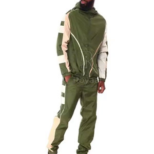 OEM Service <b>Long</b> <b>Sleeves</b> Lightweight Fabric <b>Men</b> Windbreaker Sets <b>Top</b> Trending <b>Men</b> Windbreaker Sets - Product Image 3
