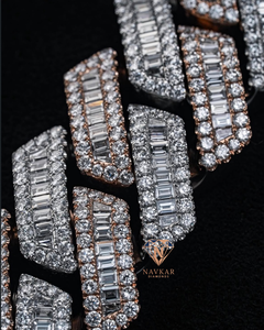 Hot Sale Moissanite Diamond Cuban <b>Chain</b> 925 Silver <b>Iced</b> <b>Out</b> VVS Hip Hop Cuban Link <b>Chain</b> for Men Women Jewelry Available For Sal - Product Image 5