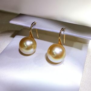 Pendientes de Plata de Ley S925 con Perlas Naturales de Agua Dulce de 6-7 mm, Elegantes y Sencillos, Pendientes Colgantes para Mujer, Brillantes - Product Image 3