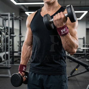 Bandes de poignet élastiques durables en matériau personnalisé pour la musculation, l'haltérophilie, l'entraînement en salle de sport, soutien des poignets, équipement de fitness robuste - Product Image 3