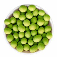 Arachides enrobées de wasabi, collation épicée et croustillante, emballage personnalisé OEM, fournisseur en gros