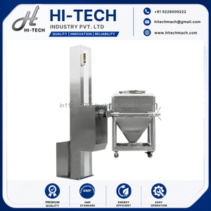 Mélangeur de poudre automatique haute performance pour conteneurs IBC, avec élévateur de tambour, capacité 100 kg, en acier, équipement de post-mélange - Product Image 3