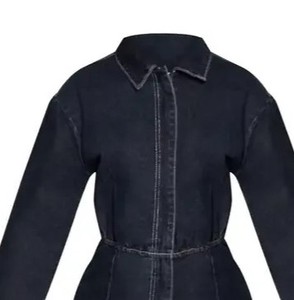 <b>Women's</b> Denim <b>Utility</b> <b>Jumpsuit</b> Multi Pocket Jean One Piece Casual Workwear Wholesale Factory <b>Jumpsuit</b> Playsuit Overalls shorts - Product Image 6