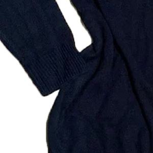 Pull cardigan en laine/acrylique tricoté à col en V, design tendance, personnalisé pour l'université, le collège, automne-hiver, haute qualité, personnalisé - Product Image 6