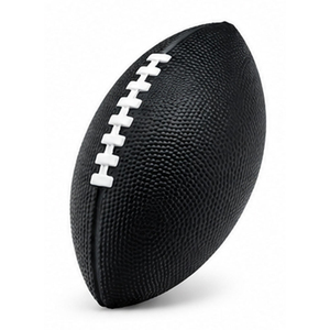 Balón de Fútbol Americano Juvenil, Todas las Tallas, Negro, Logotipo Dorado, Cuero Compuesto de PU, Tamaño Oficial 9, Tamaño 7 - Product Image 2