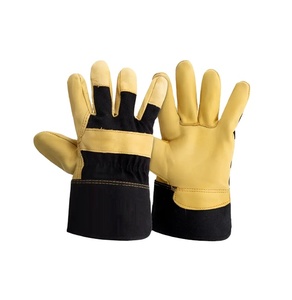 ถุงมือหนังถุงมือทำงานสำหรับมือผู้ผลิตและส่งออก - Product Image 1