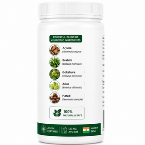 MY HERBAL CARDIC-M8 Poudre Formule d'extraits végétaux premium pour la santé cardiaque et cardiovasculaire Soutien et vitalité cardio dienemental quotidienne - Product Image 2