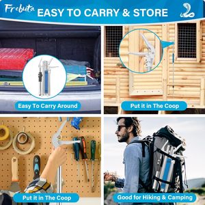 Professional Snake Handling Tongs Collapsible Reptile Catcher Stick Rattlesnake <b>Grabber</b> <b>Tool</b> Safe Strong Metal Grip Equipment - Product Image 6