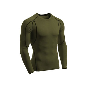 เสื้อรัดกล้ามแขนยาวสำหรับผู้ชาย MMA สำหรับฝึกซ้อมกราปลิง ยิวยิตสู ป้องกันรังสียูวี รับสกรีนโลโก้ - Product Image 1