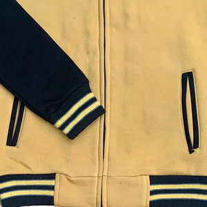 เสื้อแจ็คเก็ตฟลีซพรีเมียม APA รุ่น Old Gold Varsity |    เสื้อแจ็คเก็ตบอมเบอร์สำหรับสมาคมนักศึกษา |   ไอซ์ โคลด์ เชนิลล์ ชุดยูนิฟอร์มสไตล์กรีกสำหรับมหาวิทยาลัย - Product Image 5