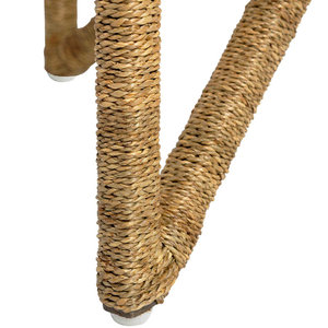 โต๊ะปลายเฟอร์นิเจอร์สไตล์โมเดิร์นสไตล์ชายฝั่งพร้อมท็อปกระจกของสะสมโต๊ะกาแฟ - Product Image 3