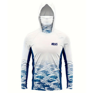 Ropa de Pesca de Secado Rápido, Sudaderas con Capucha, Material Suave y Cómodo con Ajuste Flexible para Uso en Exteriores - Product Image 1