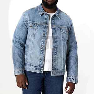 Chaqueta de Mezclilla para Hombre, Servicio OEM, Precio al por Mayor, 100% Algodón, Superventas - Product Image 5